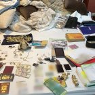 Las evidencias encontradas a los detenidos que son una pareja de esposos, los hijos y un yerno.