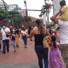 El Malecón Simón Bolívar fue uno de los puntos preferidos para festejar el Día del Niño.