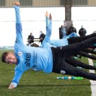 Federico Valverde de Uruguay, durante un entrenamiento de la selección en el Complejo Celeste en las afueras de Montevideo.