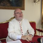 Reinhard Marx en su visita a Ecuador en 2012. Hoy renunció admitiendo su responsabilidad en los señalamientos de abusos sexuales.