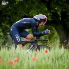 Richard Carapaz es uno de los favoritos a ganar el Tour de Suiza y lo demostró al registrar una gran contrarreloj.