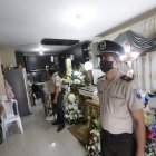 La víctima fue velada en su inmueble, con una corte policial.