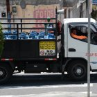 Los repartidores de gas anuncian su llegada con una canción.