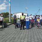 Luego del ciclopaseo hubo un evento en el Parque Argelia Alta