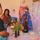 Cada día, el santo fue llevado a las viviendas de sus devotos que realizaron velorios y rezos.