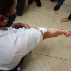 La mujer no tiene miedo a los delincuentes. Dice que ama su trabajo.