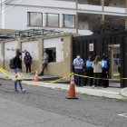 En la  Universidad Salesiana hubo atención para los ciudadanos programados para la vacuna. No se registraron aglomeraciones.