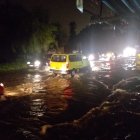 Hasta el momento no se reportan heridos tras la lluvia.