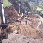 La tubería del plan maestro de agua potable de Carigan colapsó.