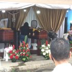 Las víctimas fueron veladas en el mismo lugar donde se efectuó el violento hecho de sangre.