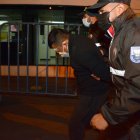 El sujeto fue detenido la madrugada de ayer y lo trasladaron a la Unidad de Flagrancia.