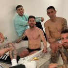 Lionel Messi colgó una foto en sus redes sociales, tras el triunfo ante Uruguay.