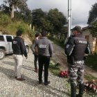 Pese al barrido hecho por la zona, los agentes no pudieron localizar al sospechoso.