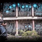 El cuidador vive solo en la propiedad. Está acostumbrado  a los eventos paranormales.