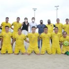 La selección de Ecuador que debuta ante Brasil.