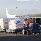 La tarde de este jueves llegaron al país un millón de vacunas Pfizer, donadas por Estados Unidos.