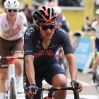 Richard Carapaz demostró que está listo para atacar en la montaña.