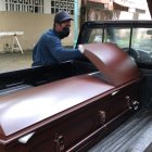 Los restos del soladador fueron llevados a la parroquia La Unión, donde habitaba.