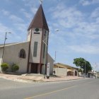 La iglesia de Ancón es una de las estructuras dejadas por los ingleses y forma parte de los bienes patrimoniales.