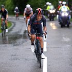 Richard Carapaz quedó como único líder del Ineos Grenadiers, que resaltó el esfuerzo realizado por el ciclista ecuatoriano.