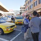 Los taxistas se mostraron preocupados por el crimen de uno de sus compañeros.