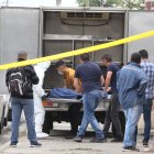 La pareja fue trasladada al Laboratorio de Criminalística y Ciencias Forenses.