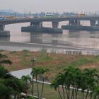 Vista panorámica del Río Dule, en Guayaquil.