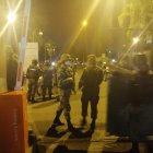 Militares salieron a las calles para colaborar con los controles.