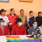 Iza dio una rueda de prensa la mañana de este 8 de julio.