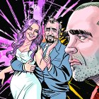 Su mujer lo engaña con un hombre casado.