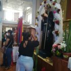 Desde que se colocó la efigie de san Benito en el templo dedicado a él y a la Virgen María, muchos devotos le profesan su fe.