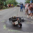 En uno de los choques, en el cantón Pasaje, pereció Fernando Gómez.
