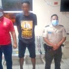 El sospechosos detenido.