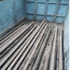 Las rieles que se estaban llevando los antisociales.