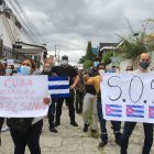 “Cambio de sistema” era la frase que repitieron una y otra vez los cubanos residentes en Quito.