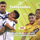 Barcelona enfrenta a Vélez Sarsfield, por Copa Libertadores.