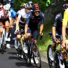 Richie defendió el tercer lugar del Tour de Francia y aumentó la ventaja sobre sus perseguidores.