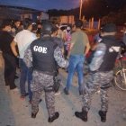 La Policía llegó al lugar de los hechos.