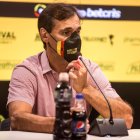 E técnico Fabián Bustos dirige a Barcelona desde el 2020.