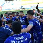 Una fiesta la celebración de la primera etapa de Emelec.