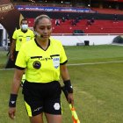 Mónica Amboya es mundialista. También ha participado en juegos de la Copa Sudamericana y la LigaPro.
