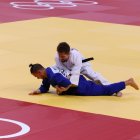 Preciado compitió en la disciplina de judo, categoría 60 kg.
