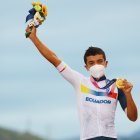 Richard Carapaz alcanzó la medalla de oro en los Juegos Olímpicos.