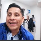 El medallista olímpico Jefferson Pérez hizo un Facebook live cuando Carapaz llegó a la meta.