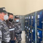 Agentes policiales hicieron la requisa en la cárcel El Inca.