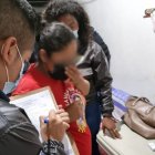 En la madrugada la mujer fue detenida por agentes policiales.