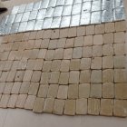 Los paquetes de estupefacientes incautados en Manta.