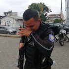 Alexander Atarihuana recordó que un día antes de la agresión habló con el agente Mero.