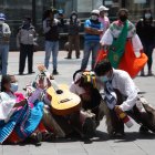Los artistas hicieron varias coreografías para el deleite de los presentes.