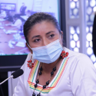 La legisladora es representante de la provincia Napo por Pachakutik. Aunque ofreció una explicación pública, esta no se ha producido.